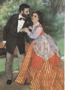 The Painter Sisley and his Wife (mk09) Auguste renoir